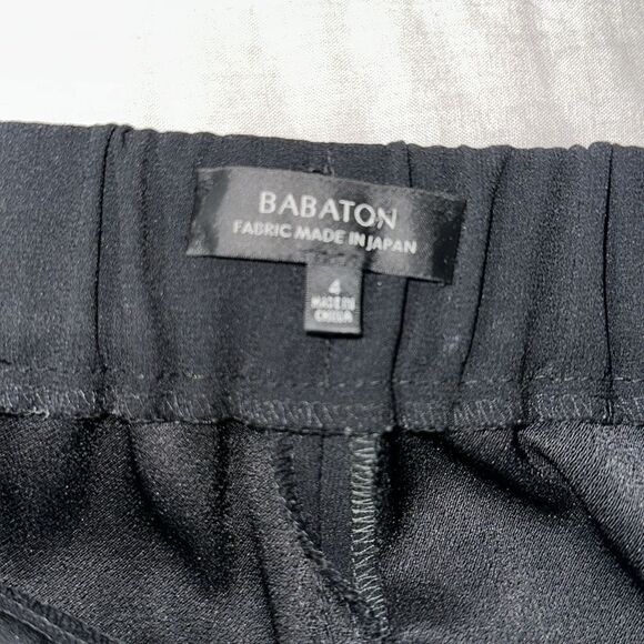 Babaton 4 Black Ankle Crop Wrinkle Resistant Proffesional Pants - Picture 7 of 10